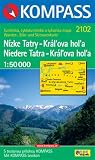 Niedere Tatra Ost 1 : 50 000.