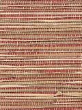Natural Grasscloth Book Tan on Red Authentic Grasscloth Wallpaper