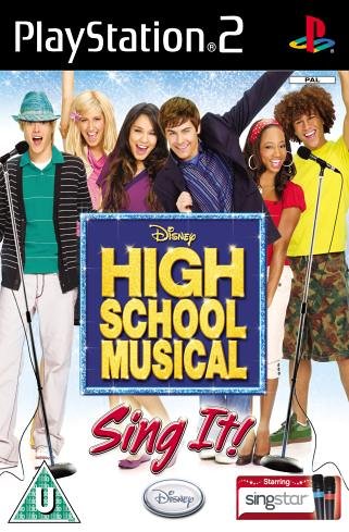 Childrens Toyshop  Video Games : High School Musical: Sing It! with Microphones (PS2)