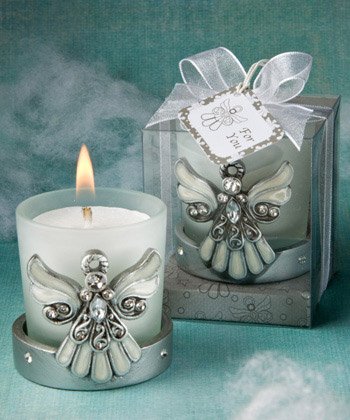 Regal Favor Collection Angel Themed Candle Holders, 72