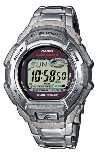 Casio - GW-800D-1VER - Montre Homme - Quartz digitale - Bracelet en metal argent