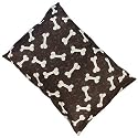 Linens Limited Bones Dog Pet Bed, Brown, Large