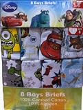 Boy's Briefs (Pack of 8) - Disney Theme