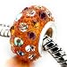November Birthstone Resin Beads Fits Pandora Charm title=