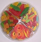 Scott's Cakes 4-Pack Gummie Bears, Swedish Fish, & Sour Inch Worms, Peach Rings