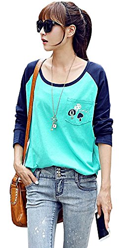 トレーナー 長袖 ラウンドネック ゆったりサイズ ボーダー シンプル Tシャツ カジュアル キュート エレガンス レディース 冬物 春物 可愛いスカーフ付き R764