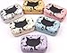 U-beauty 1 Piece Cat Pattern Contact Lens Case Box Kit Set With Small Mirror Color Send in Random