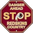 NFL Washington Redskins Stop Sign