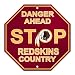 Washington Redskins Stop Sign