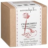 SerendipiTea Chamomile, Organic Chamomile Tea & Tisane, 4-Ounce Boxes (Pack of 2)