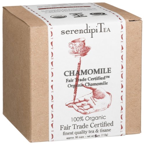 SerendipiTea Chamomile, Organic Chamomile Tea & Tisane, 4-Ounce Boxes (Pack of 2) by SerendipiTea