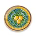Handmade Limone Ceramic Pasta Bowl from Italy