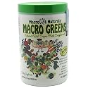 Macro Greens Nutrient-Rich Super Food Supplement, 30 Servings, 10 oz (283.5 g), Package May Vary