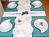 Produkt-Bild: Tafelservice wei&szlig; Bologna 30tlg. Geschirr aus Porzellan f&uuml;r 6 Personen Speiseservice neu Tafelgeschirr - Tinas Collection - Das etwas andere Design
