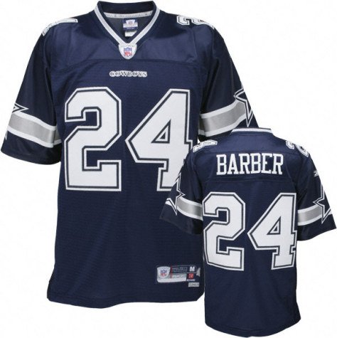 Mens Dallas Cowboys #24 Marion Barber Team Premier Jersey - M