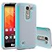 LG Escape 2 Case, LG Logos Case, LK [Shock-Absorption] Hybrid Dual Layer Armor Defender Protective Case Cover for LG Escape 2 / LG Logos (Mint)
