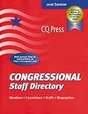Congressional Staff Directory, Summer 2006 (Congressional Staff Directory  Summer)