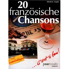 20 Franz�sische Chansons - Akkordeon (Noten)