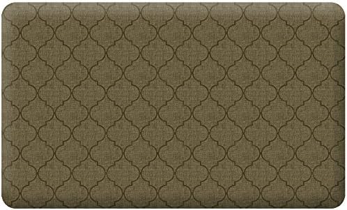Take Ten Anti-Fatigue Kitchen Comfort Mat 18x30 Trellis Tan
