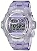 Casio Women's BG169-6V Baby-G Purple Jelly Shock Resistant Sports Watch