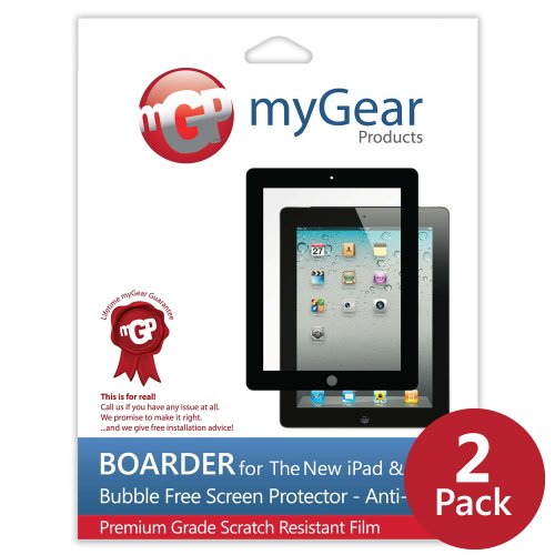 myGear Products Boarder Anti-Glare Bubble Free 