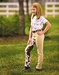 TUFFRIDER Cotton Flowerseat Jodhpurs Child Breech