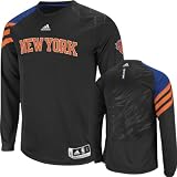Adidas New York Knicks On-Court Long Sleeve Shooting Shirt Xx Large