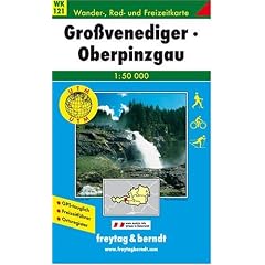 Freytag Berndt Wanderkarten, WK 121, Gro�venediger, Oberpinzgau, GPS, UTM - Ma�stab 1:50 000