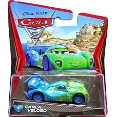 Disney Cars V2811 Carla Veloso Die Cast Fahrzeug Cars 2 - Nr 08