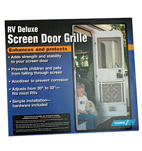 Camco 43997  Screen Door Deluxe Grille
