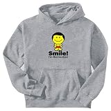 Sweatshirt Heather Gray  Smile I Am Bermudian  Bermuda Country