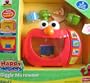 Elmo Happy Helpers Giggle Microwave w 5 Food Pieces & Fun Talking Sounds (2009 Sesame Street)