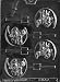 BEAR ON HALF MOON LOLLY Baby Candy Mold Chocolate