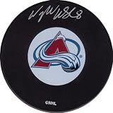Wojtek Wolski Colorado Avalanche Autographed Hockey Puck