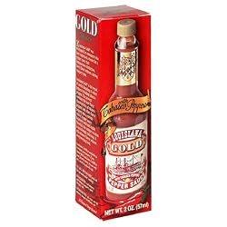 Louisiana Gold Red Pepper Hot Sauce, 2-Ounce Bottles (Pack of 12)