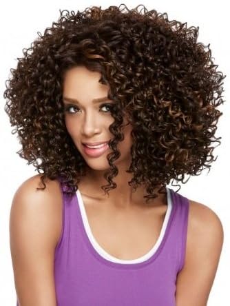 CURL-INTENSE Lace-Front Wig #1103 Created by Sherri Shepherd NOW line for LUXHAIR (Color Selected: F1B/BURG)