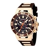 Torgoen Swiss Mens T24302 T24 Brown 200 ATM Chronograph Dive Watch by Torgoen