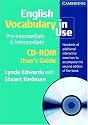 English Vocabulary in Use Pre-Intermediate and Intermediate CD-ROM