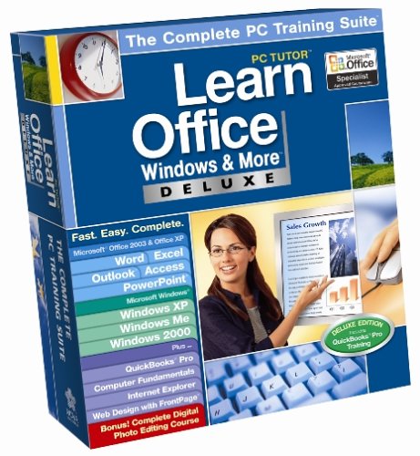 PC Tutor Learn Office, Windows and More Deluxe