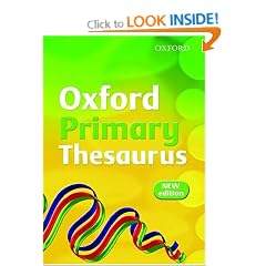 Oxford Primary Thesaurus (2007 edition)