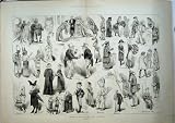 1881 FANCY DRESS BALL LIVERPOOL COSTUMES PARTY PRINT