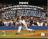 Mariano Rivera Exit Sandman Last Pitch Yankees 8x10