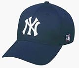 New York Yankees MLB Replica Team Logo Adjustable Baseball Cap from Outdoor Cap