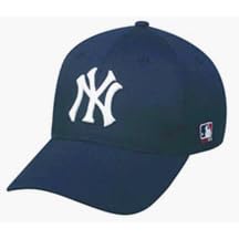 New York Yankees MLB Replica Team Logo Adjustable Baseball Cap from Outdoor Cap New York Yankees MLB Replica Team Logo Adjustable Baseball Cap from Outdoor Cap