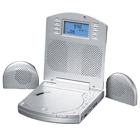 Grundig Eton Ego 4000 Plus Portable CD / MP3 Player with Built-In Removable Speakers