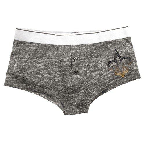 New Orleans Saints Ladies Boyfriend Brief Underwear - L