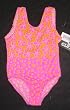 Girls 1 PC Pink/Orange Daisy Dot Combo