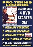 PRO TENNIS LESSONS, BEGINNERS 4 DVD TENNIS STARTER SET! INCLUDES: ULTIMATE FOREHAND, ULTIMATE BACKHAND, ULTIMATE SERVE, RULES OF TENNIS.