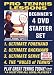DVD : PRO TENNIS LESSONS, BEGINNERS 4 DVD TENNIS STARTER SET! INCLUDES: ULTIMATE FOREHAND, ULTIMATE BACKHAND, ULTIMATE SERVE, RULES OF TENNIS.