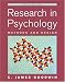 Research In Psychology: Methods and Design width=